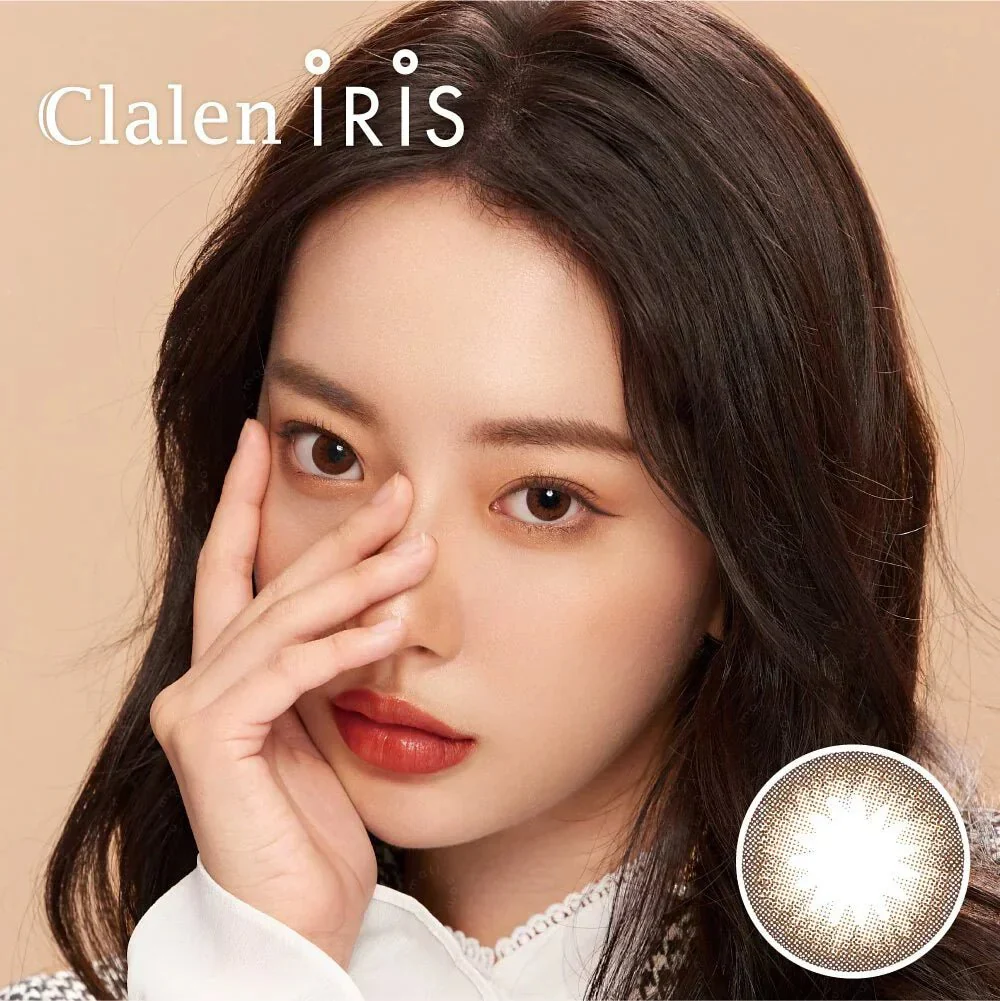 Clalen Iris 1 Day Alicia Brown Daily Colored Contact Lenses (30p) - Image 3