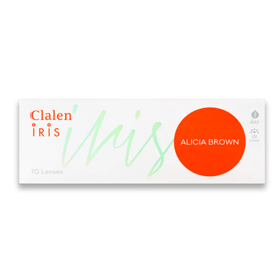 Clalen Iris 1 Day Alicia Brown Daily Colored Contact Lenses (30p) - Image 4