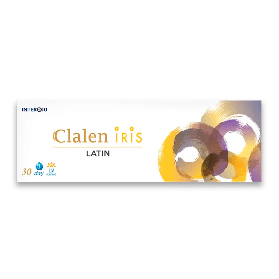 Clalen Iris 1 Day Latin Brown Daily Colored Contact Lenses (30p) - Image 3
