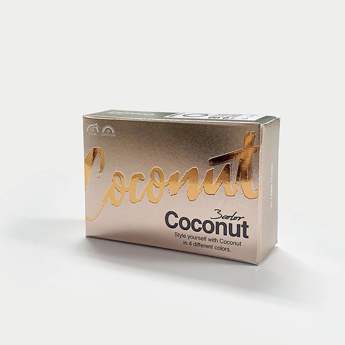 Lenstown Coconut 3color Wild Burgundy Monthly Lenses (2 Pack) - Image 4