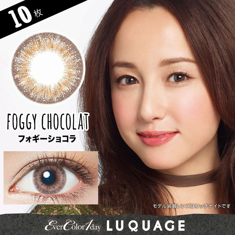 EverColor 1 Day LUQUAGE Foggy Chocolat Japanese color lenses (10p) - Image 6