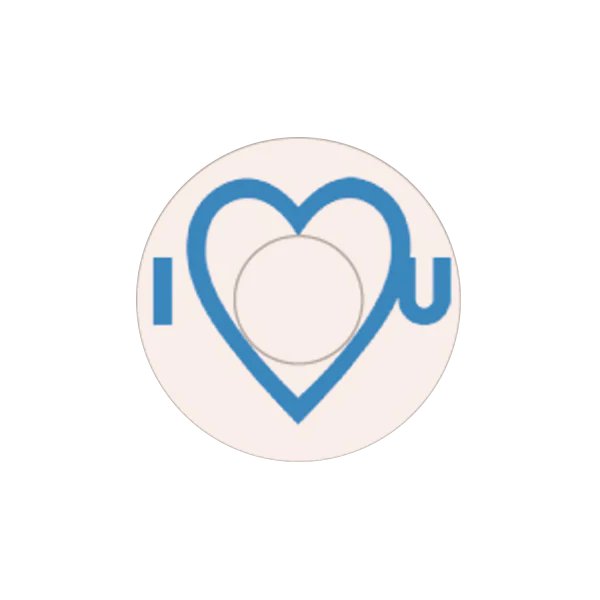I-Contact Cosplay Halloween Contact Lenses I Heart You