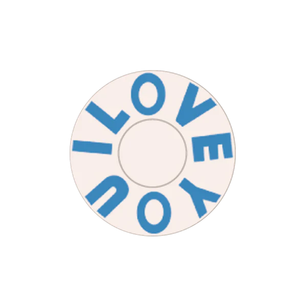 I-Contact Cosplay Halloween Contact Lenses I Love You 022