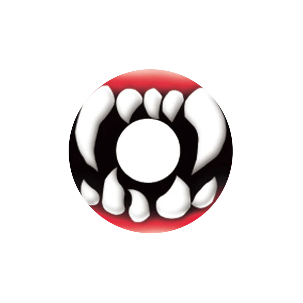 I-Contact Cosplay Halloween Contact Lenses Monster Teeth