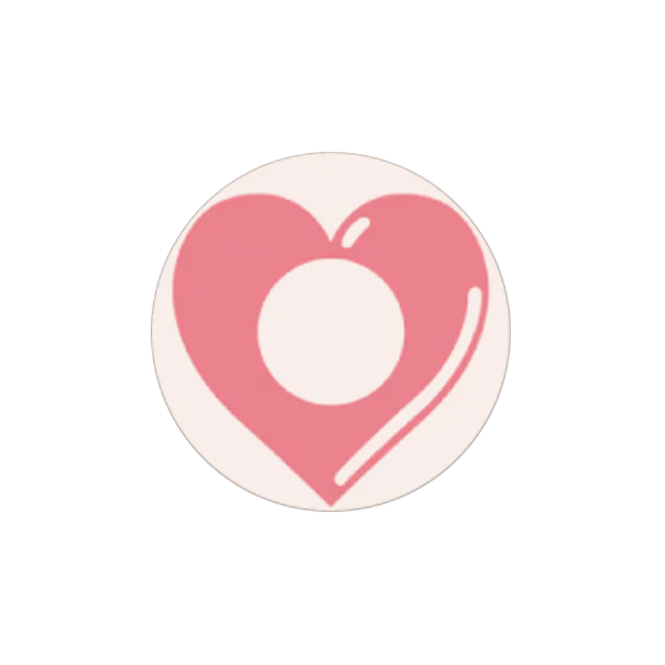 I-Contact Cosplay Halloween Contact Lenses Pink Heart