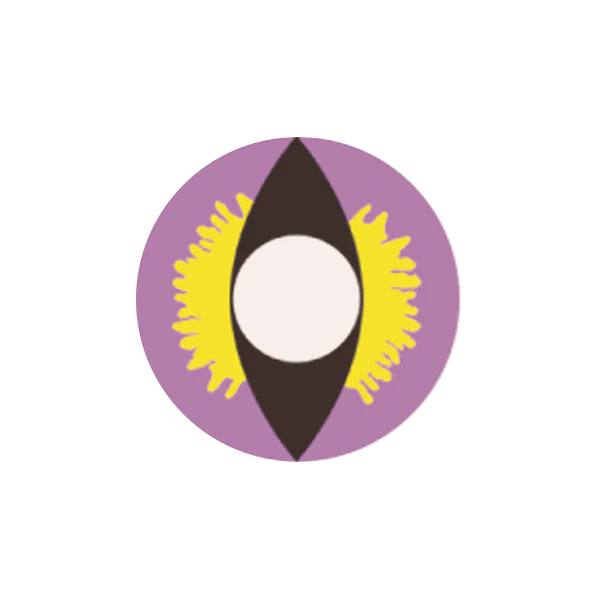 I-Contact Cosplay Halloween Contact Lenses Purple Snake