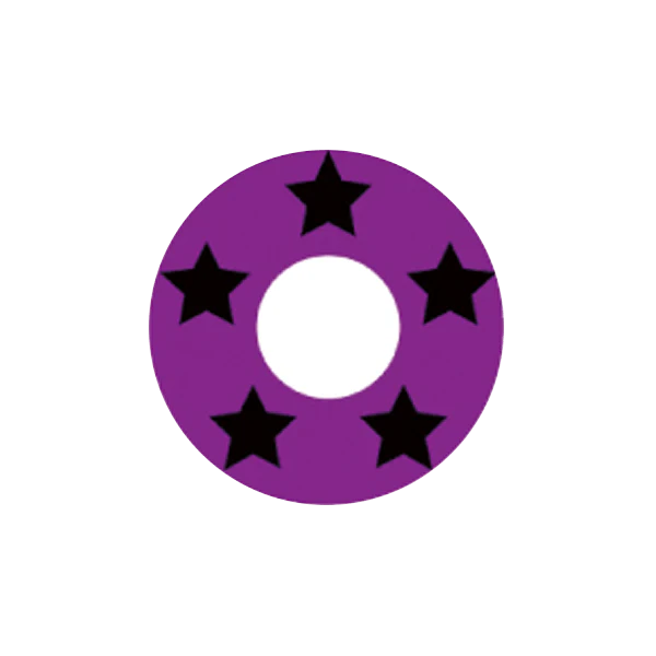 I-Contact Cosplay Halloween Contact Lenses Purple Star
