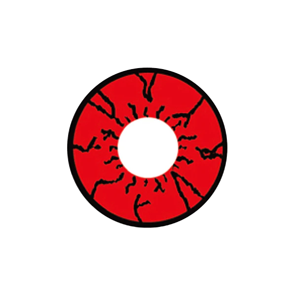 I-Contact Cosplay Halloween Contact Lenses Red Psychopath