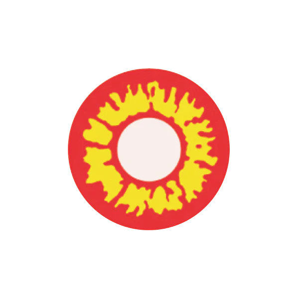 I-Contact Cosplay Halloween Contact Lenses Wild Fire