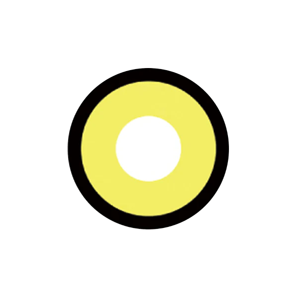 I-Contact Cosplay Halloween Contact Lenses Yellow Laser