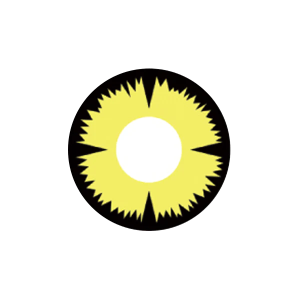 I-Contact Cosplay Halloween Contact Lenses Yellow Moonlight