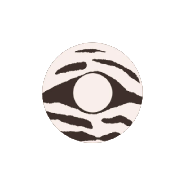 I-Contact Cosplay Halloween Contact Lenses Zebra