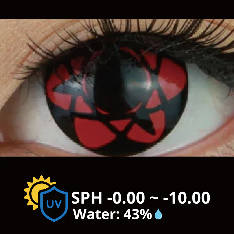 Cosplay Halloween Contact Lenses - Itachi 8
