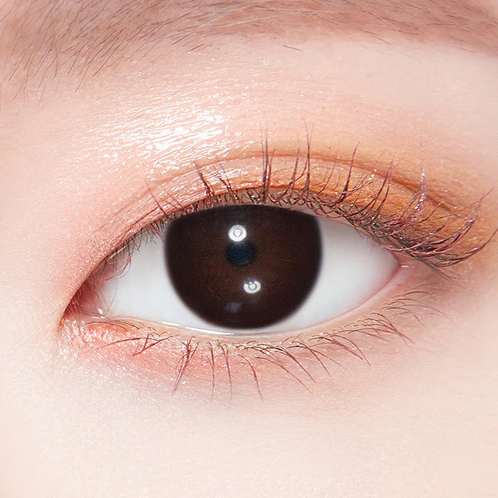 Lenstown It's basic Black Monthly Color Contact Lenses (2 Pack) - Image 2