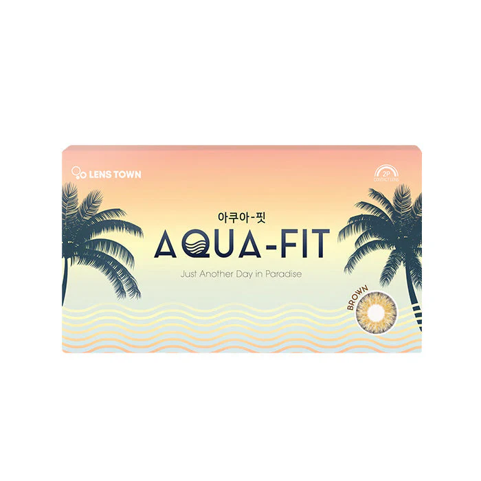 Lenstown Aquafit Brown Monthly (2 Pack) - Image 4
