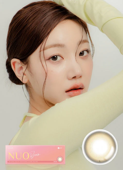 Lensme 1-Day Nuo Brown Contact Lenses (10 Pack)