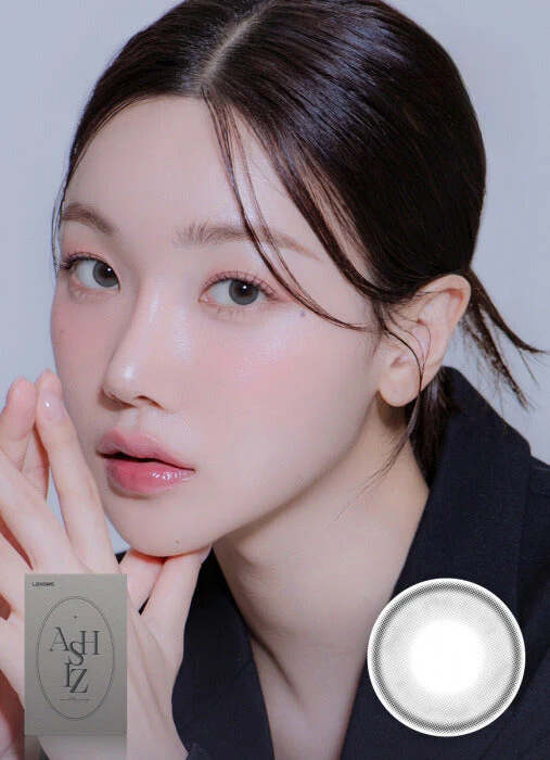 Lensme Ashiz Gray Monthly Colored Contacts (2 Pack)