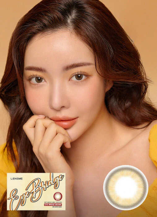 Lensme Eye Bridge Brown Monthly (2 Pack)