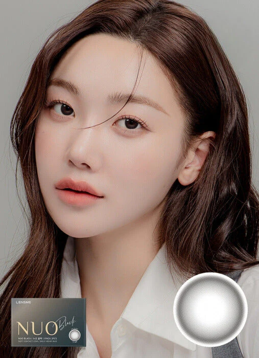 Lensme Nuo Black Monthly Contact Lenses (2 Pack)