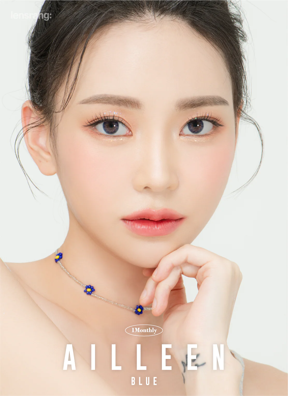 Lensrang 1-Month Ailleen Blue (2 Pack)