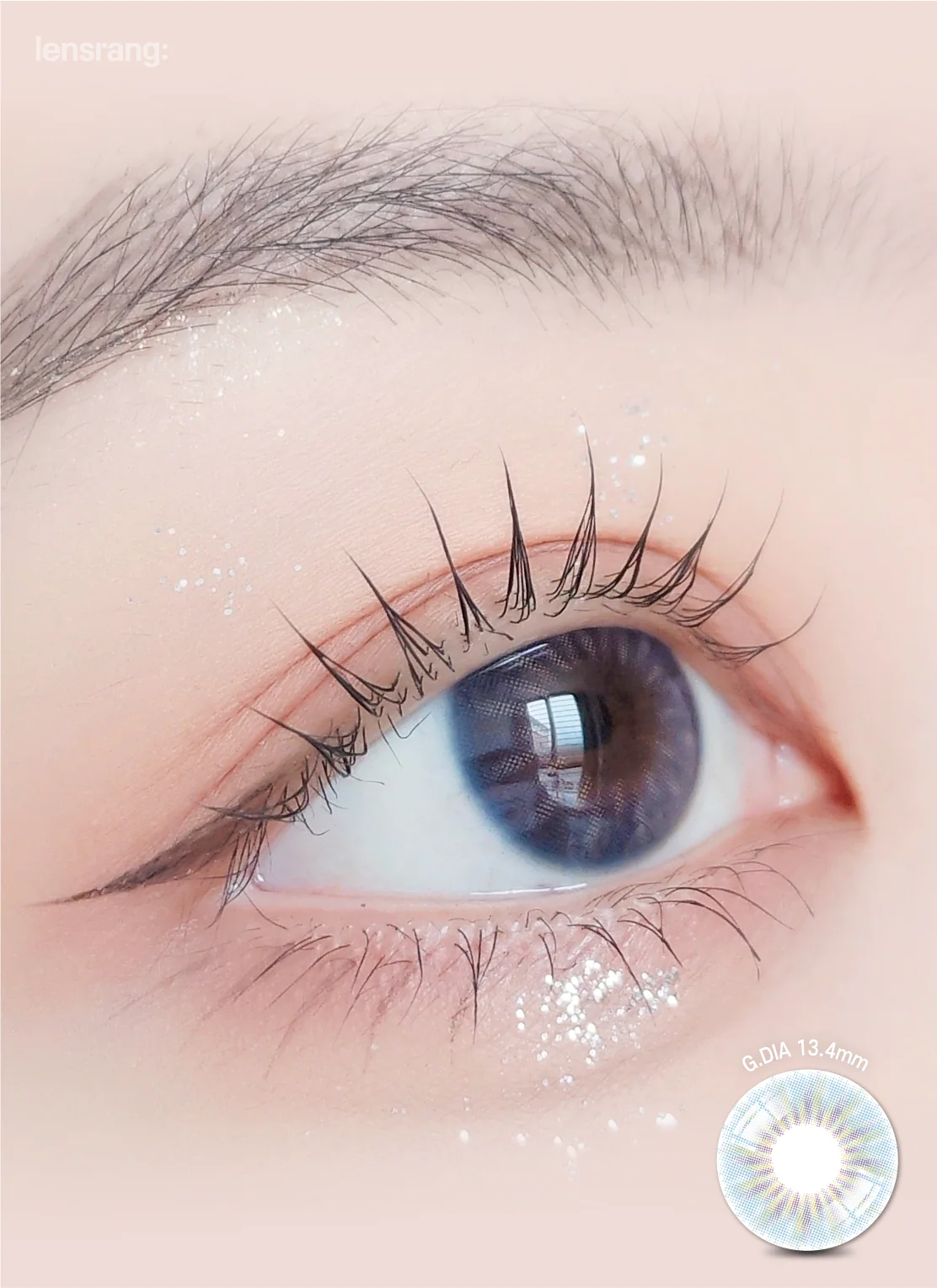 Lensrang 1-Month Ailleen Blue (2 Pack) - Image 2