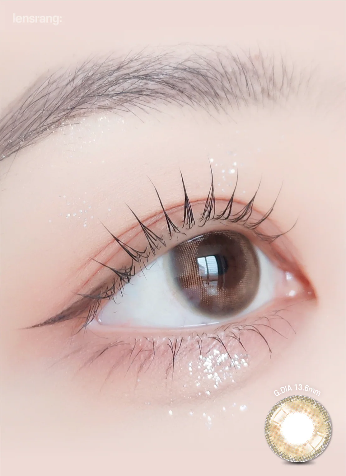 Lensrang 1-Month Celinay Brown (2 Pack) - Image 2
