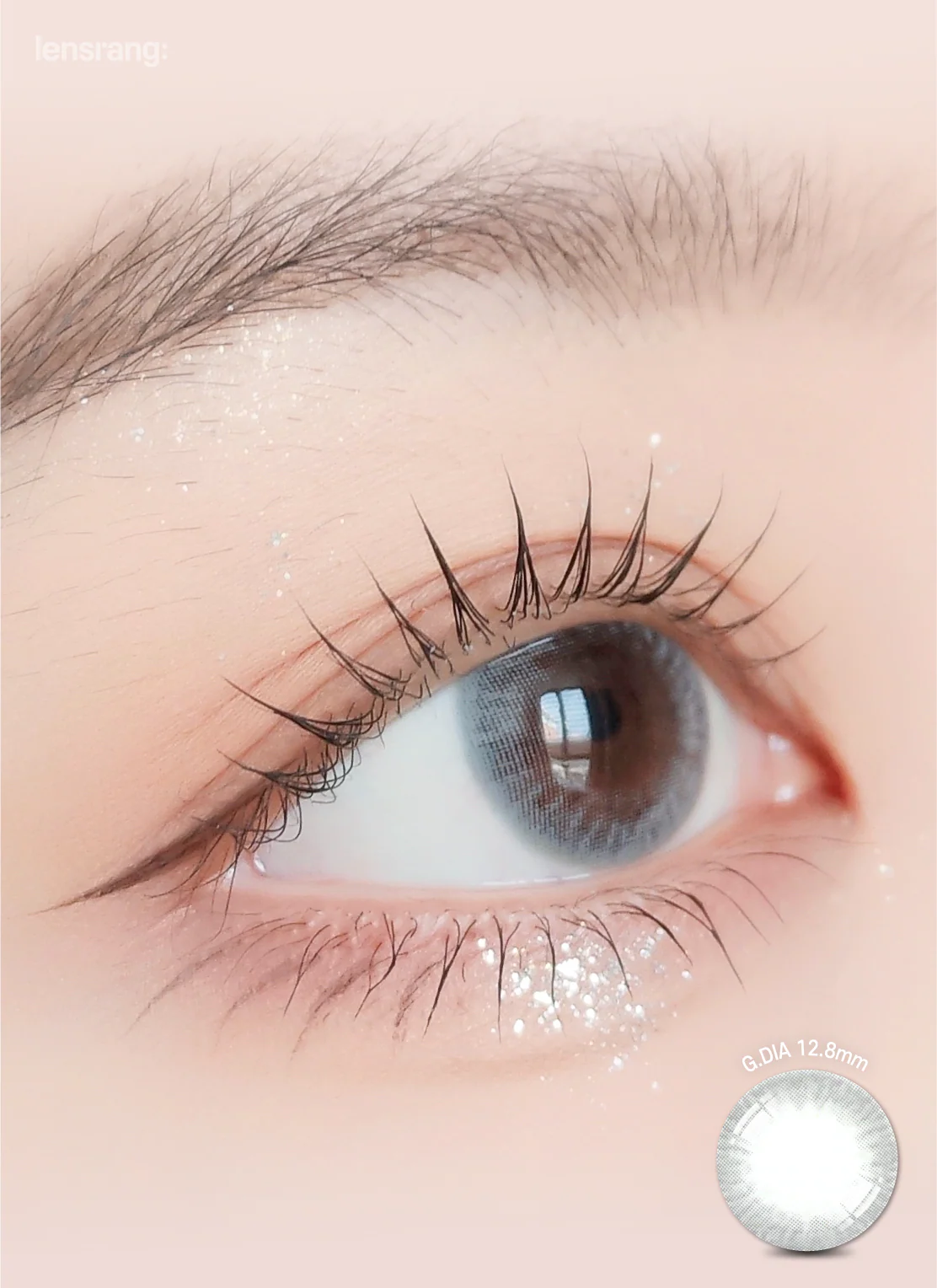 Lensrang 1-Month Cocoring Gray (2 Pack) - Image 2