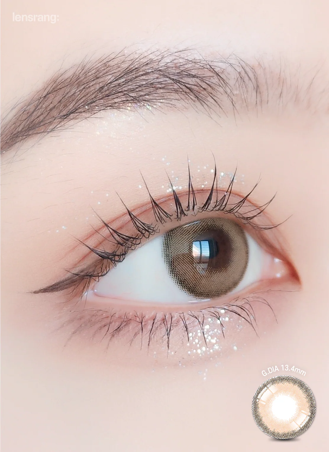 Lensrang 1-Month Comely Brown (2 Pack) - Image 2