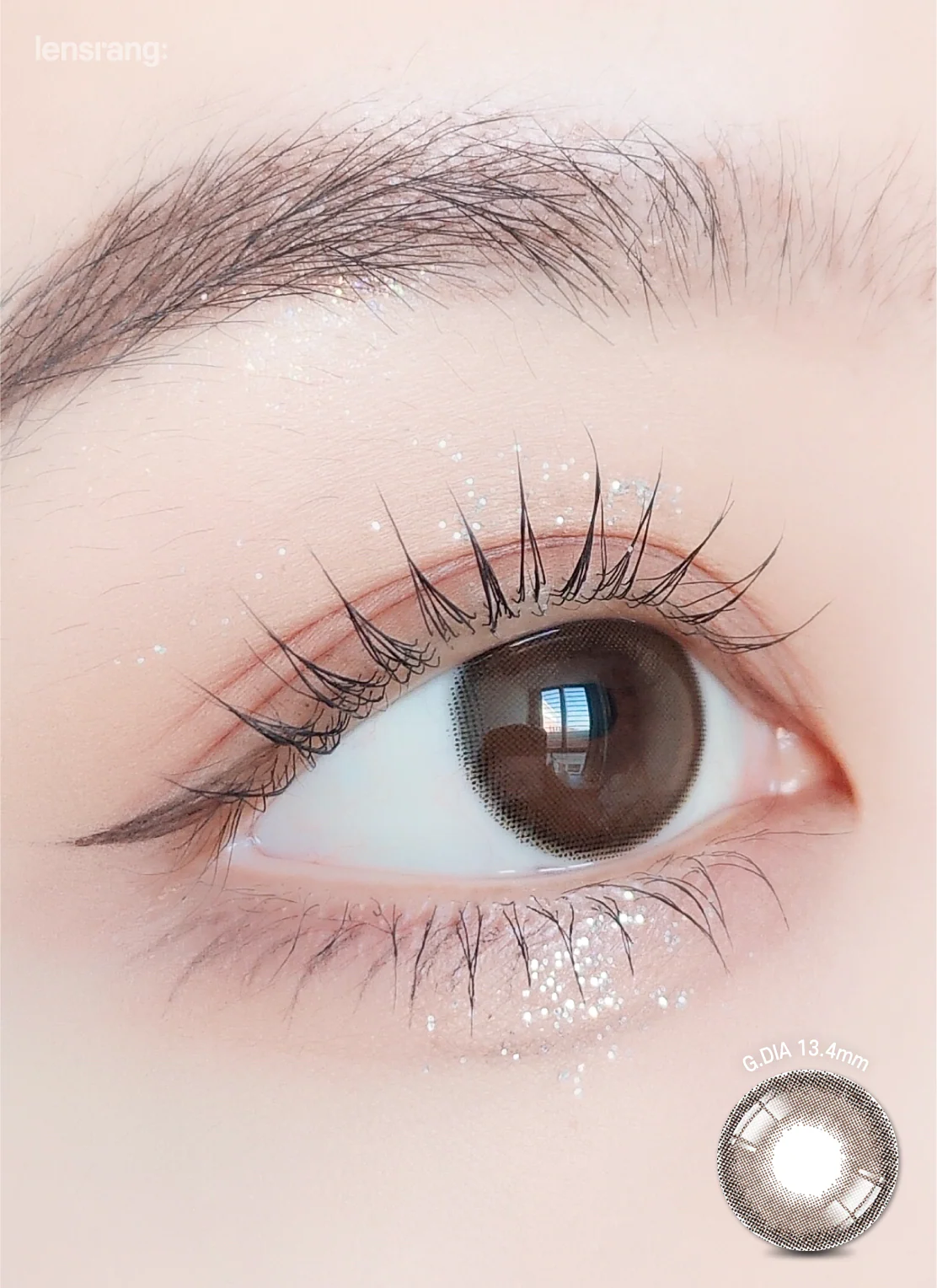 Lensrang 1-Month Comely Choco (2 Pack) - Image 2
