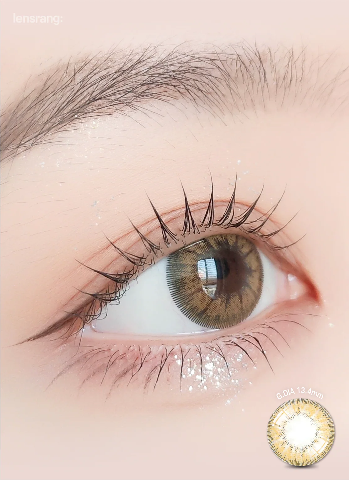 Lensrang 1-Month Intense Brown (2 Pack) - Image 2