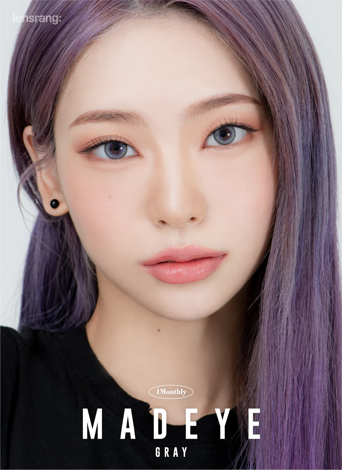 Lensrang 1-Month Madeye Gray (2 Pack)