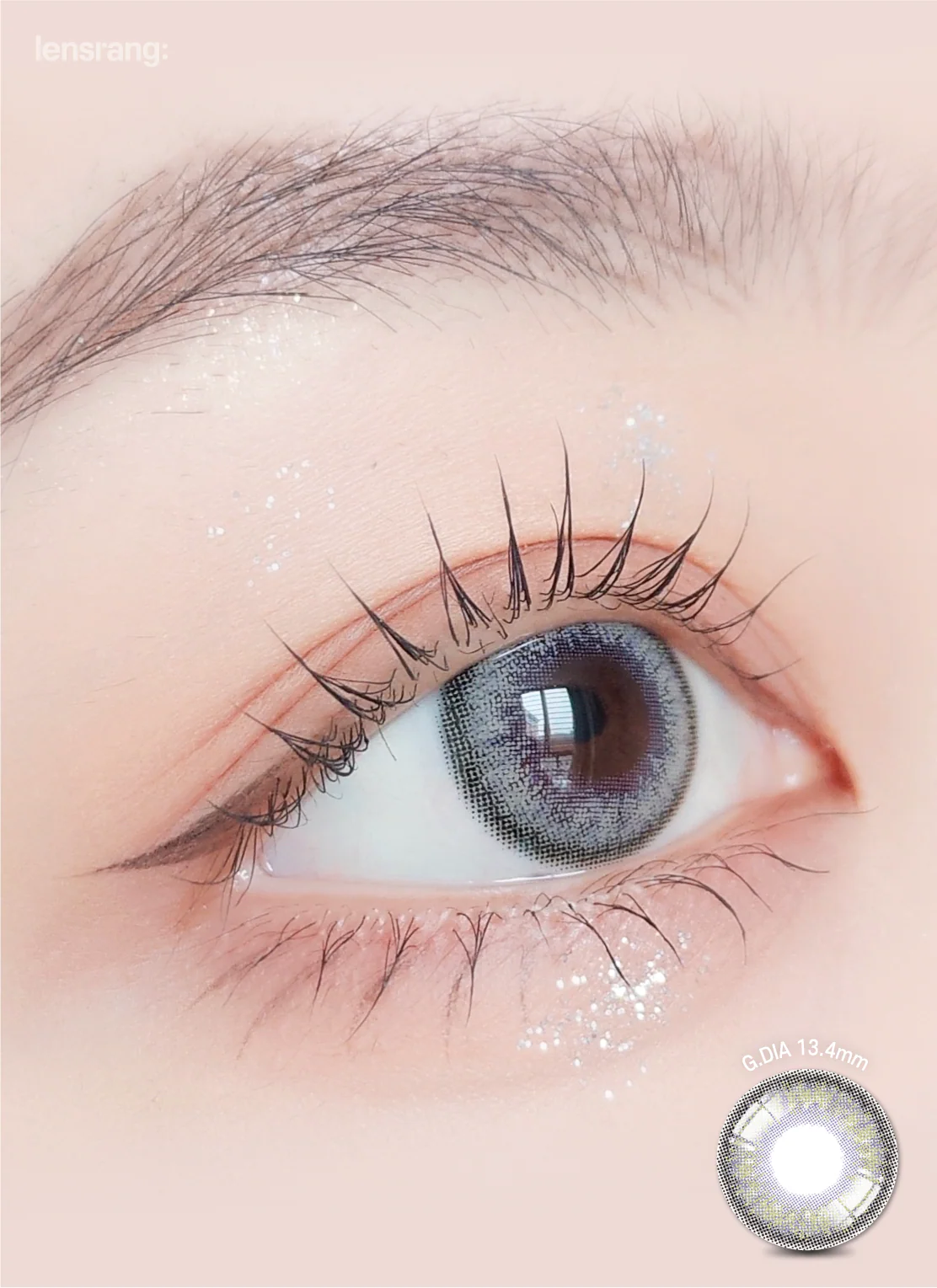 Lensrang 1-Month Madeye Gray (2 Pack) - Image 2