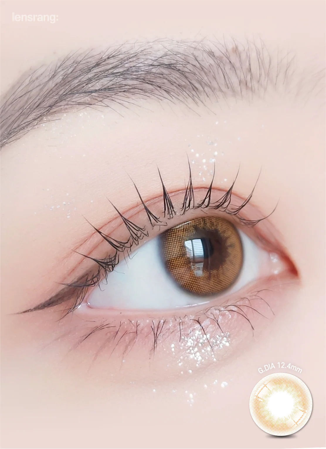 Lensrang 1-Month Real Brown (2 Pack) - Image 2