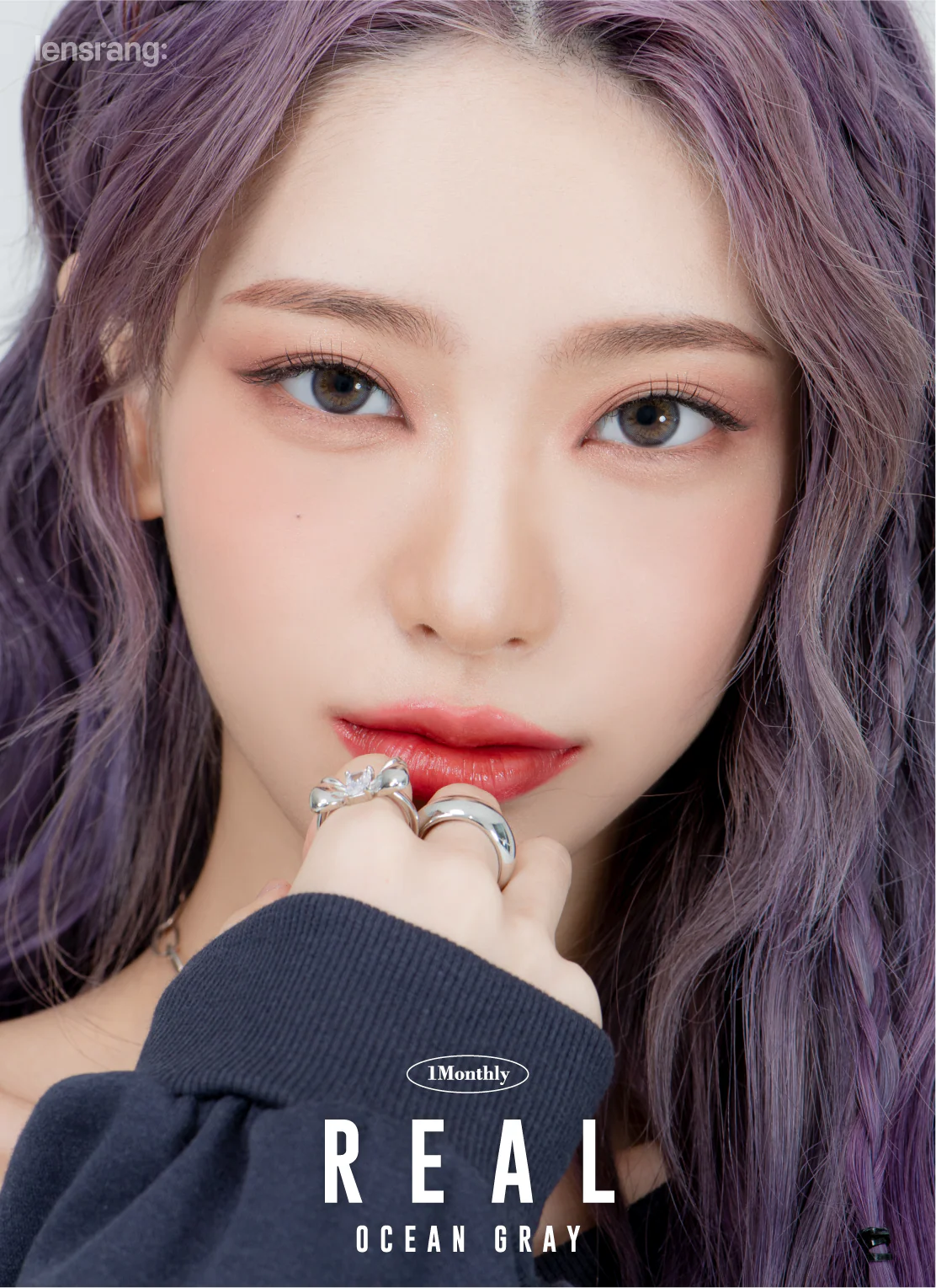Lensrang 1-Month Real Ocean Gray (2 Pack)