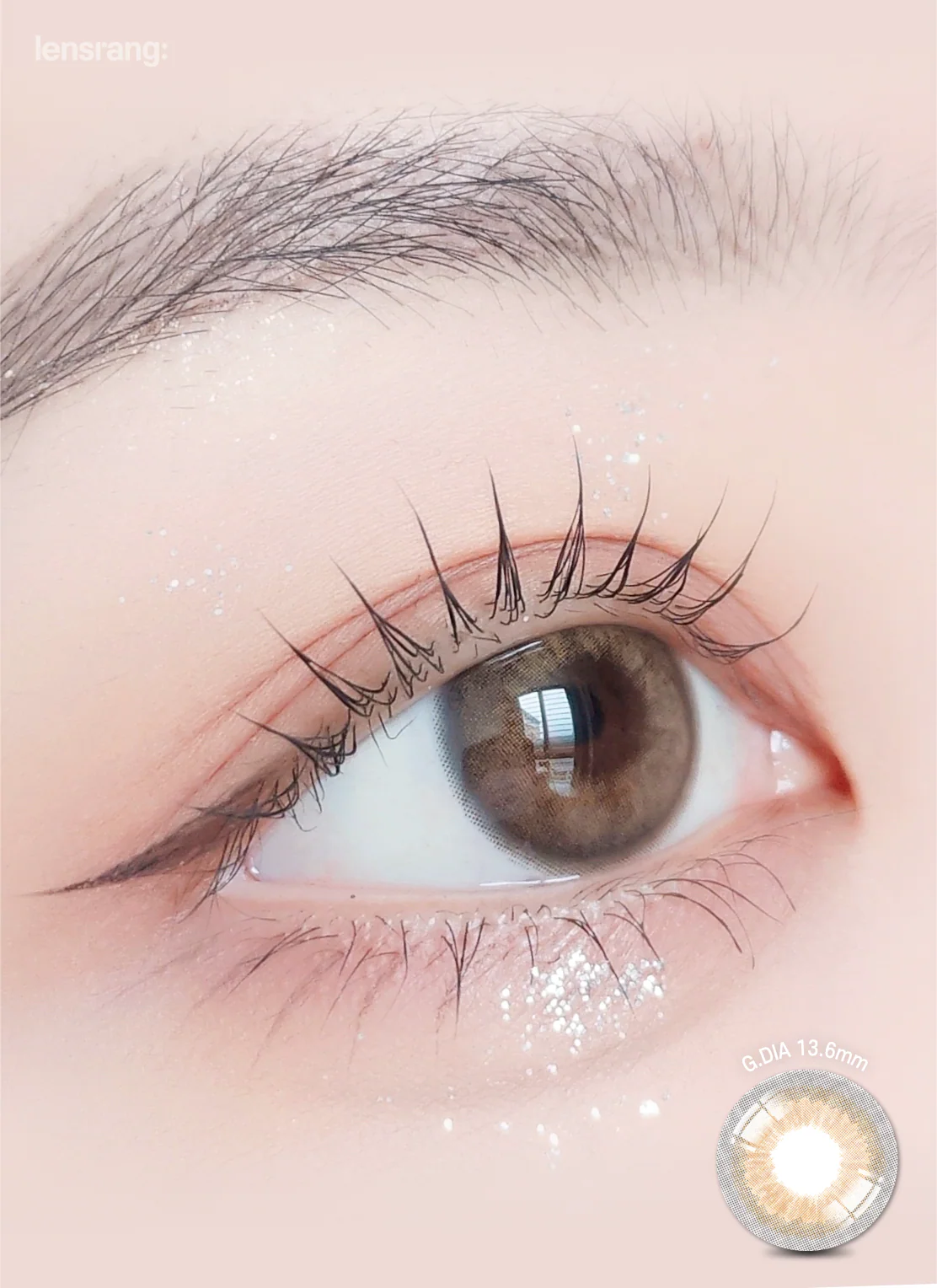 Lensrang 1-Month Romantic Brown (2 Pack) - Image 2