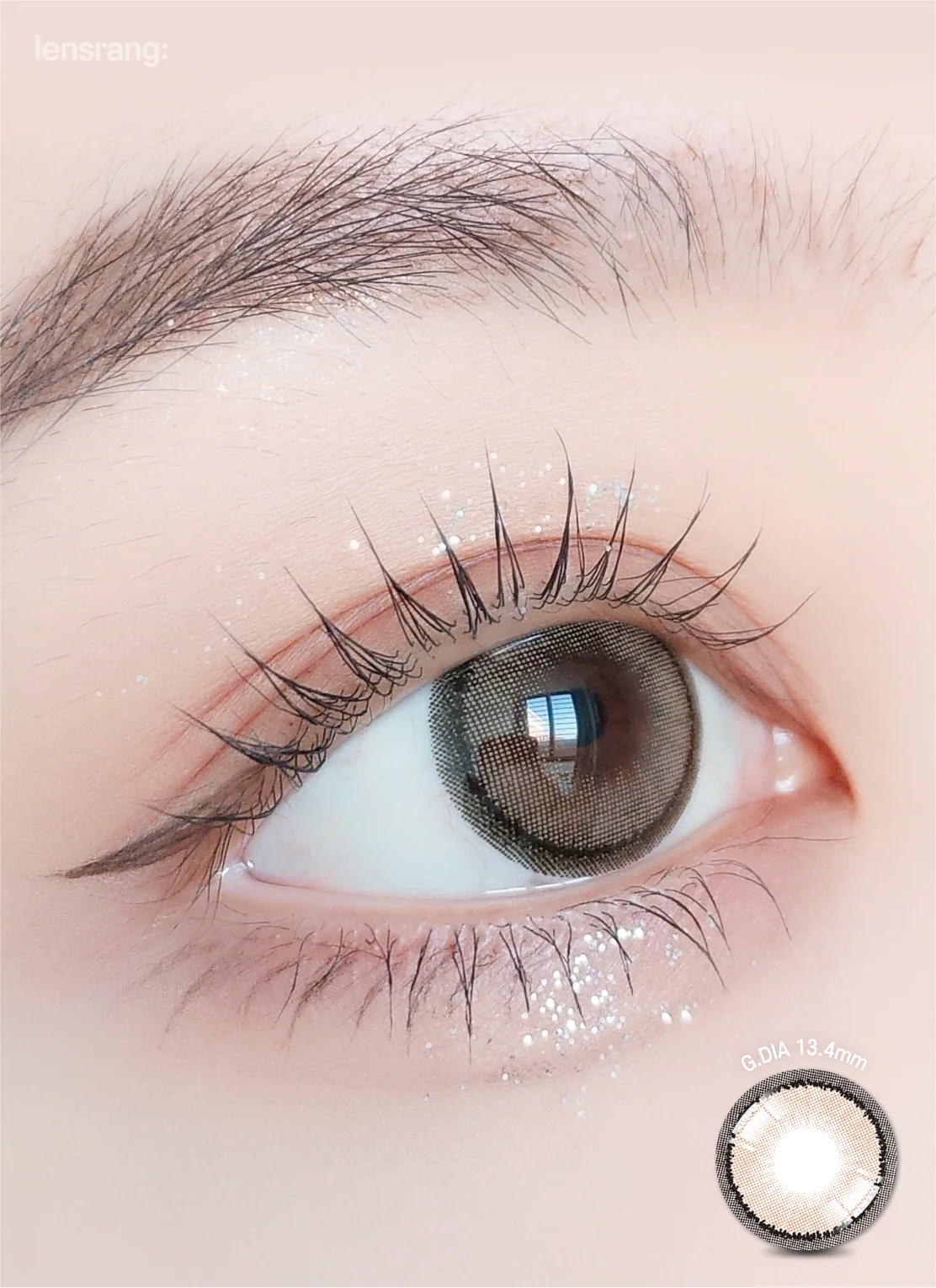 Lensrang 1-Month Sharing Brown (2 Pack) - Image 2