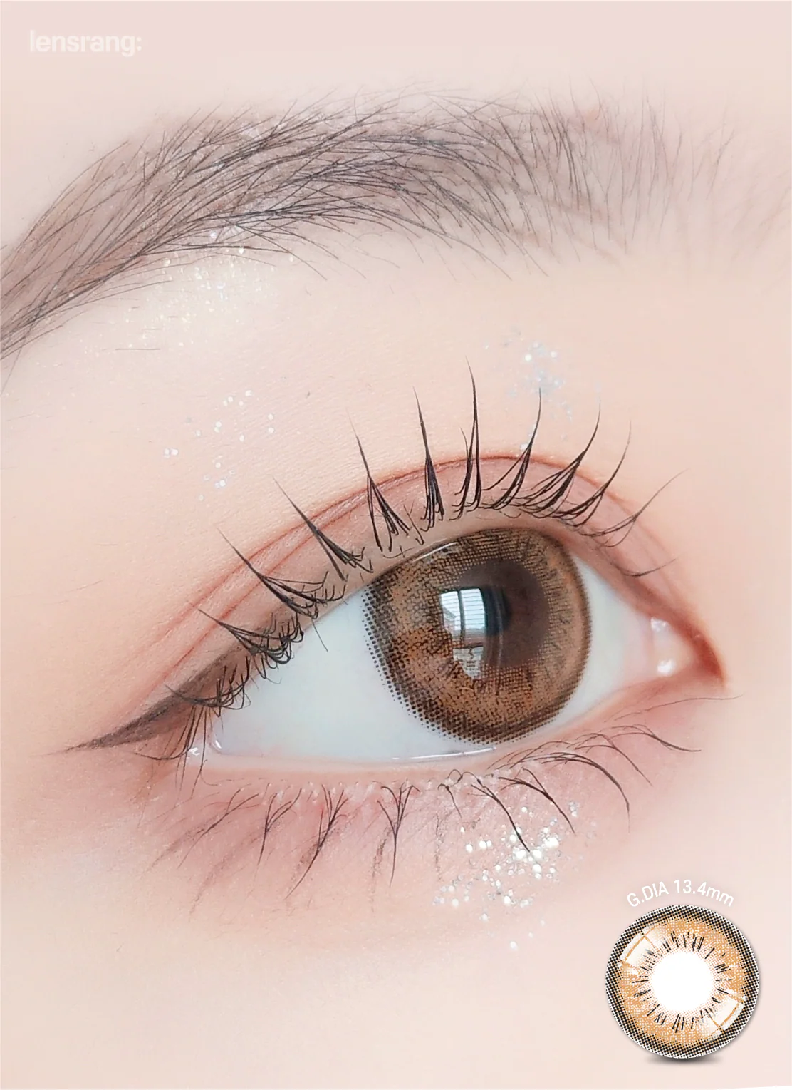 Lensrang 1-Month Spell Brown (2 Pack) - Image 2