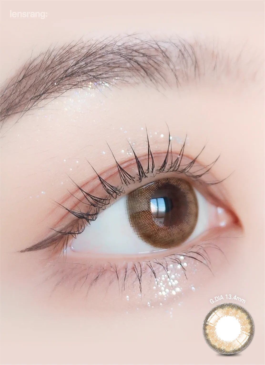 Lensrang 1-Month Stunning Brown (2 Pack) - Image 2