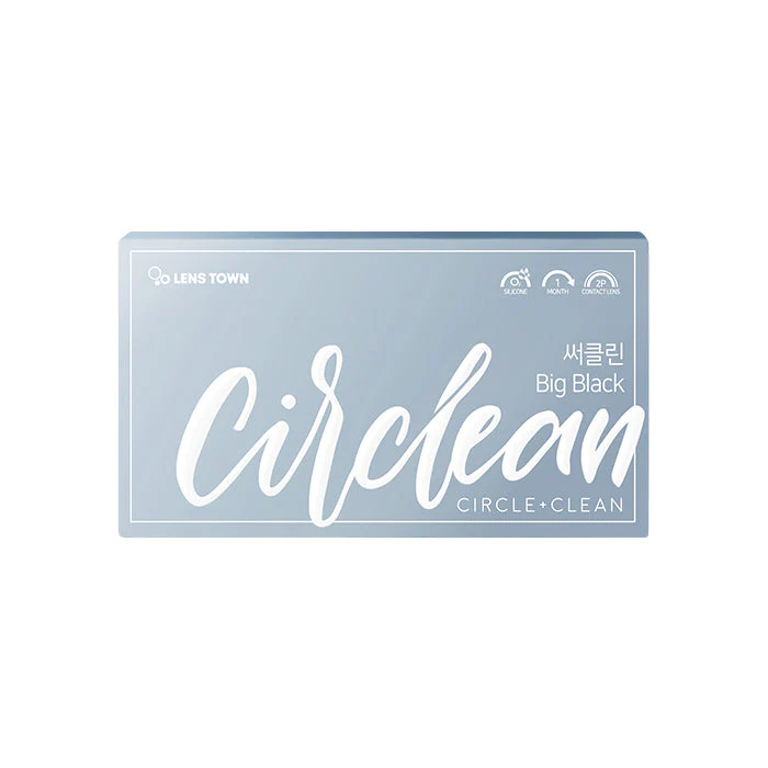 Lenstown Cosmetic Circlean Big Black (1-Month / 2 Pack) - Image 4
