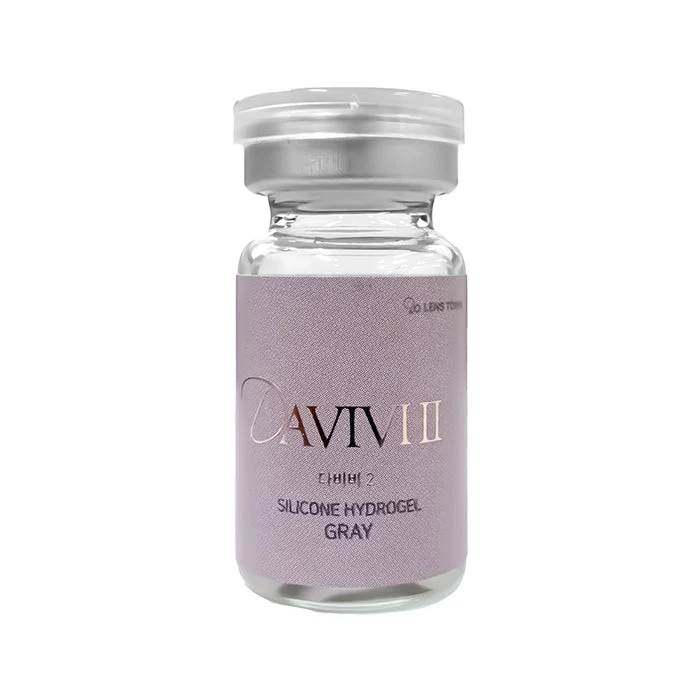Lenstown Cosmetic Monthly Colored Contacts Davivi2 Gray (1 Pack) - Image 4