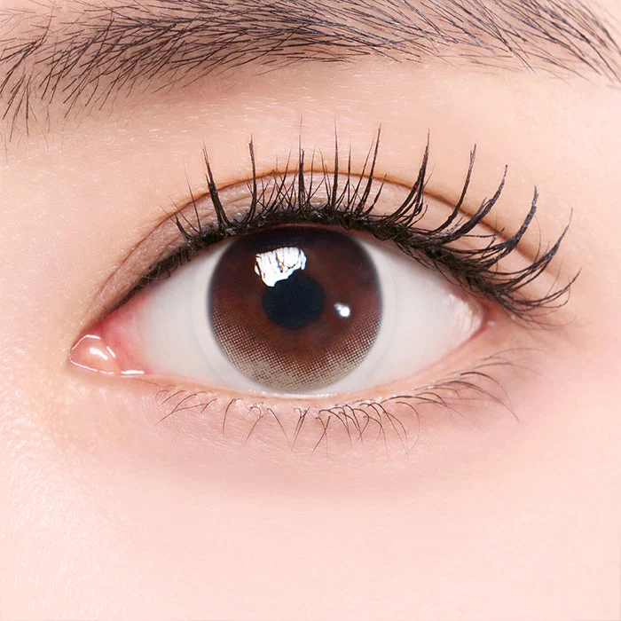 Lenstown Joy Brown Nude Brown Monthly Contact Lens (2 Pack) - Image 3