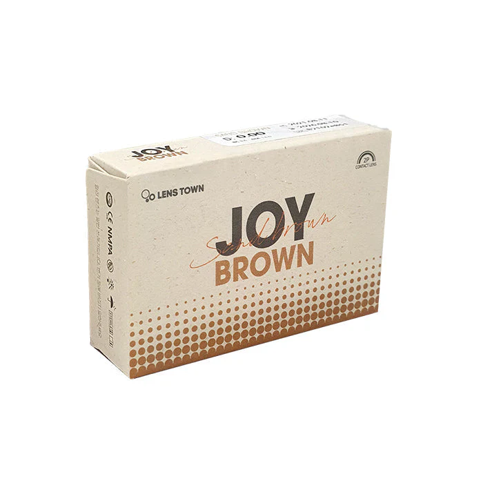 Lenstown Joy Brown Sand Brown Monthly Colored Contacts (2 Pack) - Image 4