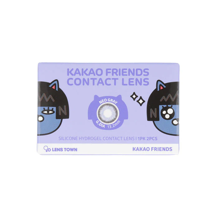 Lenstown KakaoFriends Neo Gray Monthly (2 Pack) - Image 4