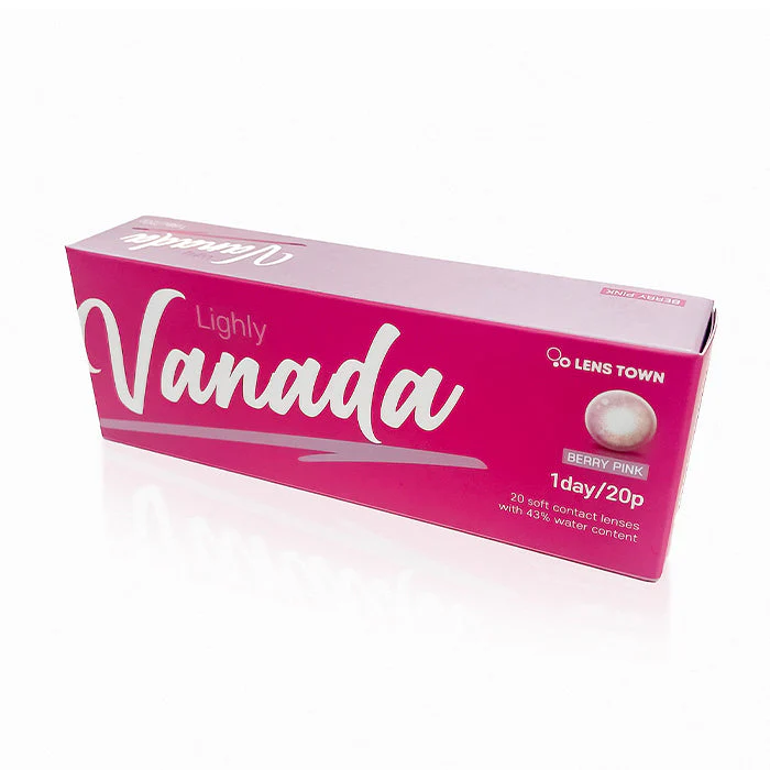 Lenstown 1-Day Lighly Vanada Berry Pink (20 Pack) - Image 4