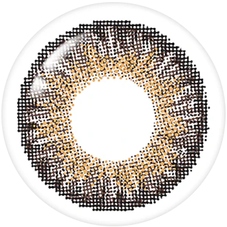 Lenstown Not Bad Brown Colored Contact Monthly Lenses (1 Pack) - Image 2