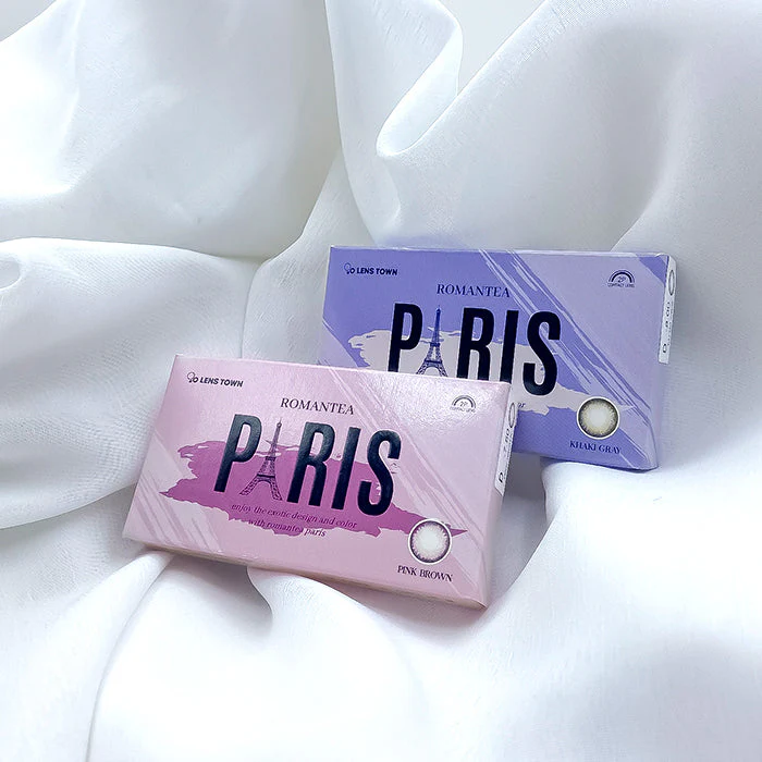 Lenstown Romantea Paris Pink Brown (1-Month / 2 Pack) - Image 4