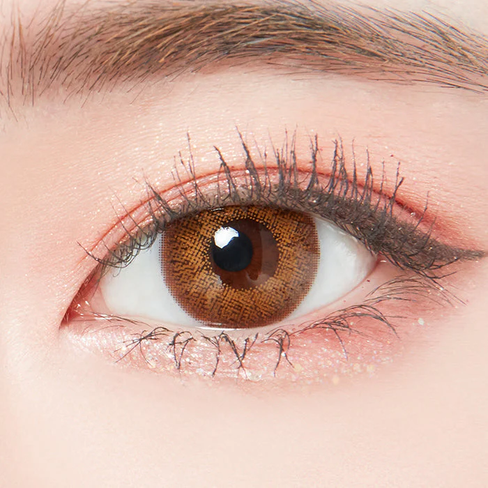 Lenstown Sangria Brown Monthly Colored Contacts (1 Pack) - Image 2