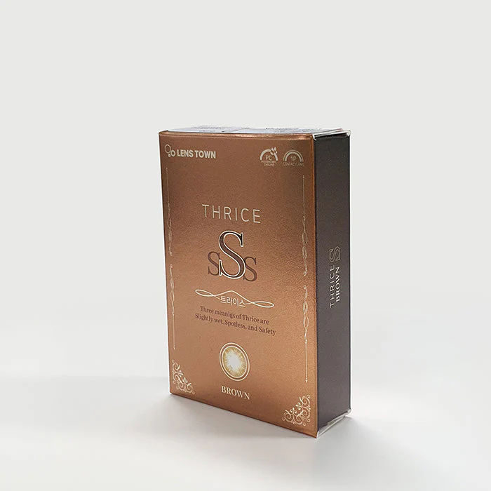 Lenstown ThriceS Brown (1-Month / 1 Pack) - Image 4