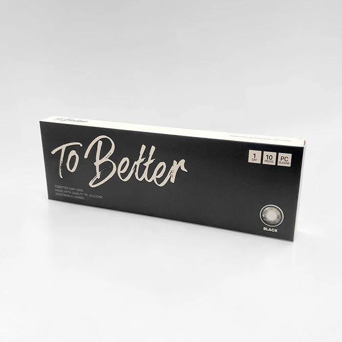Lenstown 1-Day To Better Black (10 Pack)