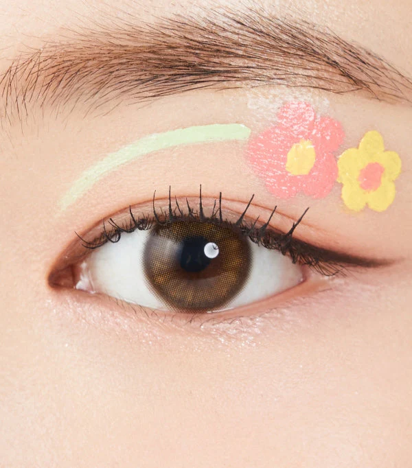 Olens EyeTeen Brown Monthly Colored Contacts - Image 4